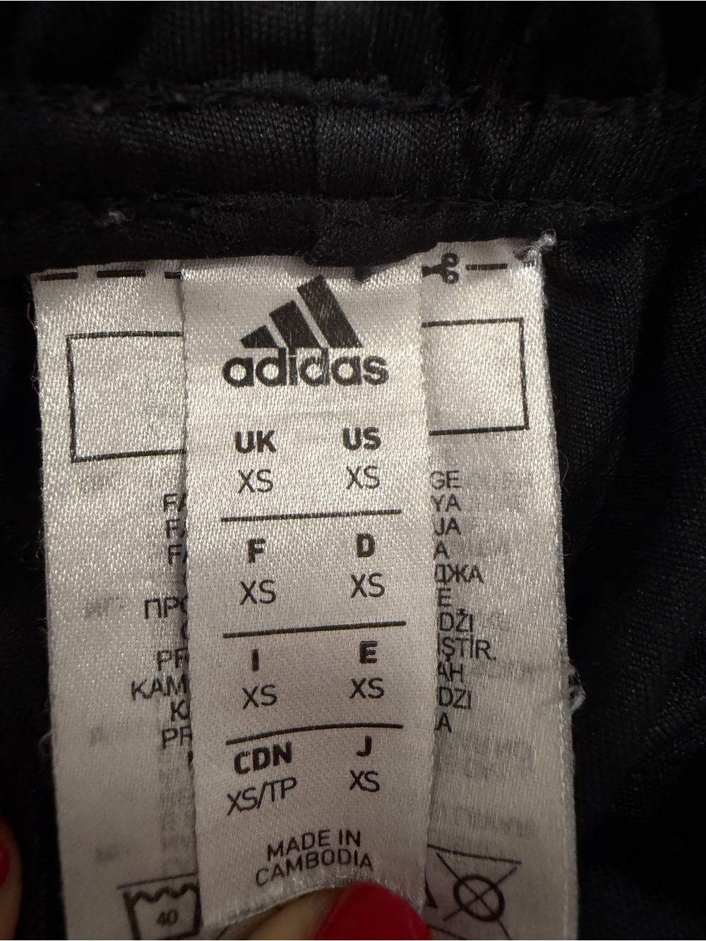 Adidas Tastigo Soccer Athletic Shorts Men’s XS Black White - Picture 4 of 5
